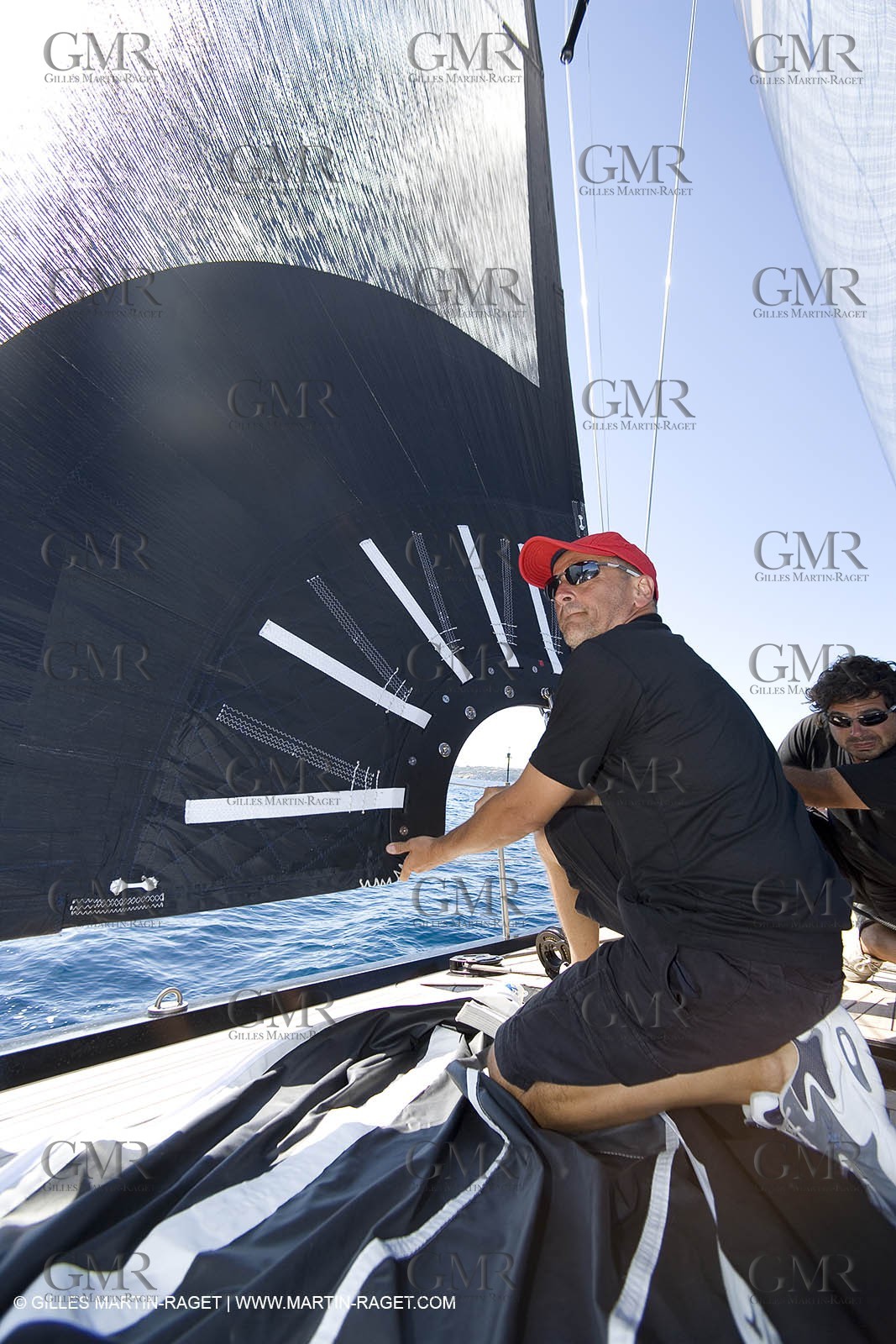 03 09 06 - Porto Cervo (Sardinia) - Maxi World Cup 2006 - Onboard Wally 90 Tango