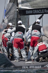 21 04 2009 - Cagliari (ITA, Sardinia) - RC44 Championship Tour - RC 44 Cagliari Cup - Training day