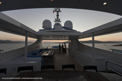 18 08 2011 - La Maddalena (ITA, Sardinia) - Motor yacht Inception