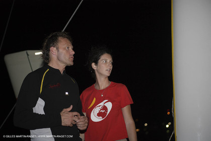 06 11 2006 - Pointe à Pitre Guadelupe (FRA) - Route du Rhum 2006 arrival - Thomas Coville (Sodebo)