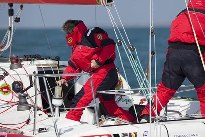 13 03 2010 - La Grande Motte   Port Camargue (FRA) - Groupe Bel - Entraînement Kito de Pavant   Sébastien Audigane en vue de la Transat AG2R 2010