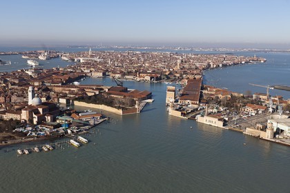 20 02 2012 - Venezia (ITA) - 34th America'sCup - Venezia 2012 America's Cup World Series - The Arsenale where the AC45 moorings, public village, media center and Club 45 will be located