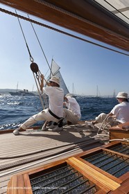 01 10 2011 - Saint Tropez (FRA,13) - Voiles de Saint Tropez 2011 - Classic Yachts - Day 5 - Onboard Mariquita