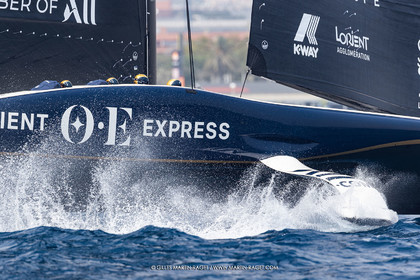 22 08 2024, Barcelona (ESP), Louis Vuitton 37th America's Cup, Louis Vuitton Preliminary Regatta, Race Day 1