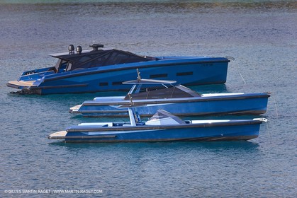 14 10 2008 - Cannes (FRA, 06) - Super yachts - motoryachts - Wally yachts - Wallypower 64 - Wallypower 48 - Wally tender