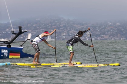 31 08 2013 - San Francisco (USA,CA) - 34th America's Cup - AC Open - Stand Up Paddle