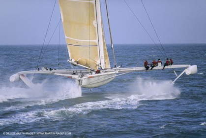 Sailing, Overall speed record attempt, L'Hydroptère