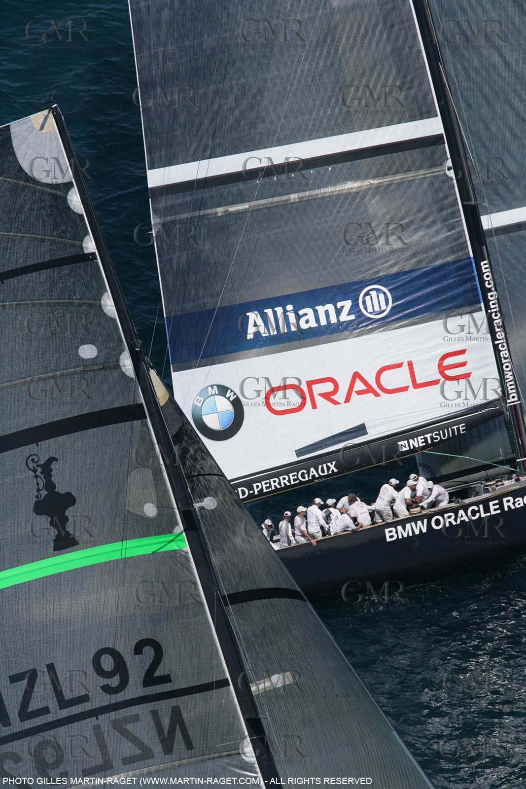 09 05 2007-Valencia (Spain)- 32nd America's Cup - Louis Vuitton Cup - RR2 - Day 11 - BMW ORACLE Racing