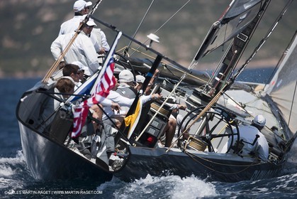 19 05 2010 - La Maddalena (ITA, Sardinia) Louis Vuitton Trophy - BMW ORACLE Racing - Training