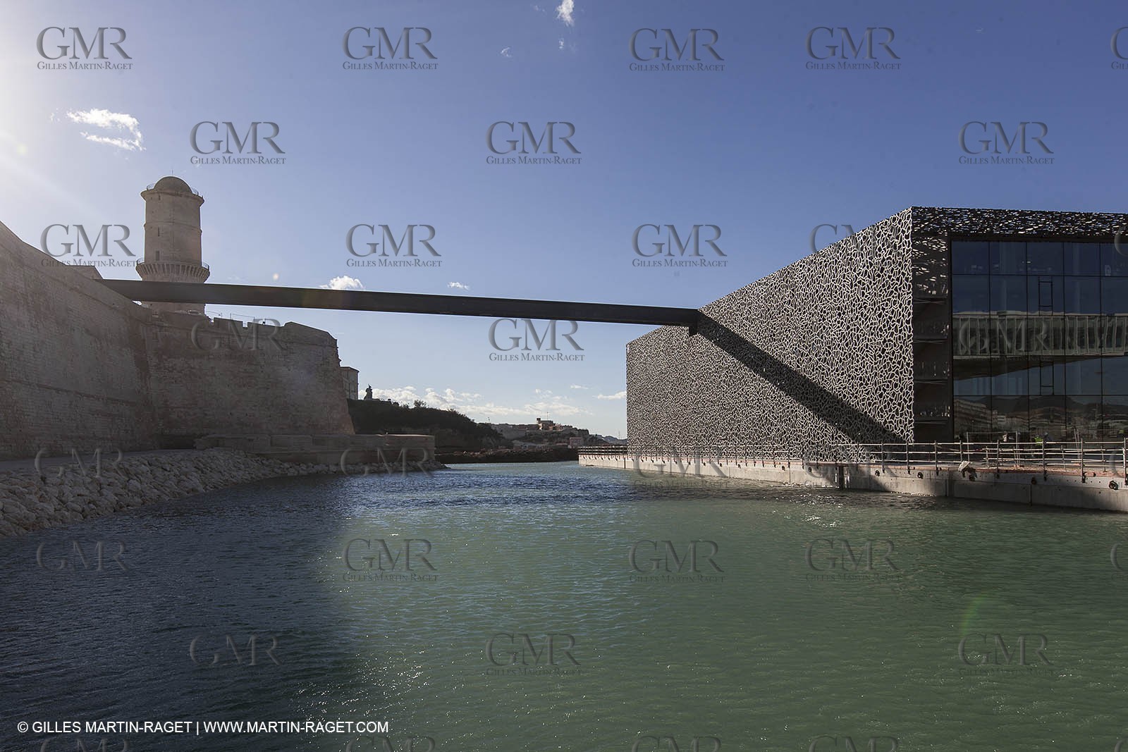 11 01 2013 - Marseille (FRA,13) - Marseille Provence 2013, European capital of Culture, J4 Esplanade, MUCEM Museum and Villa Mediterranée.