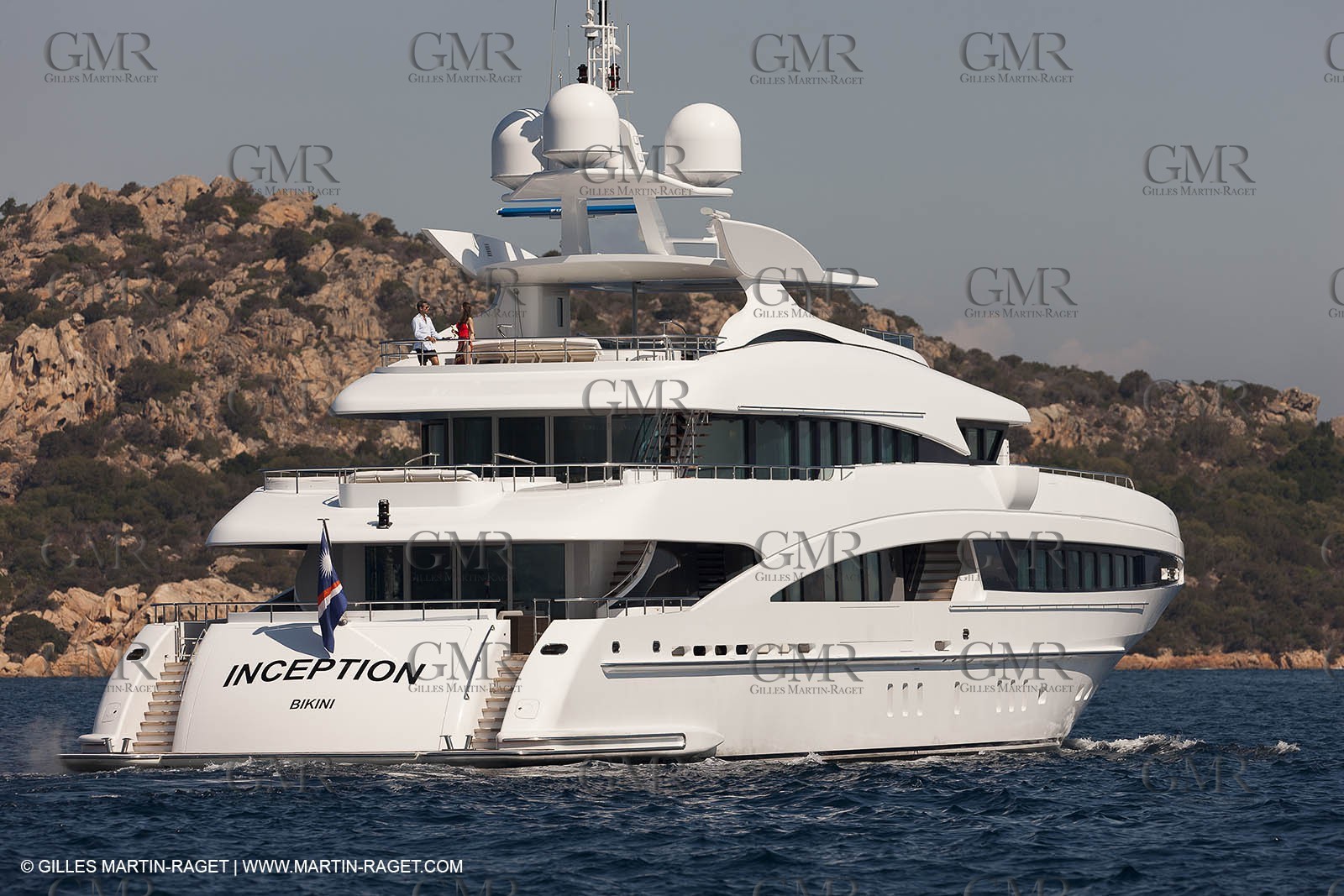 18 08 2011 - La Maddalena (ITA, Sardinia) - Motor yacht Inception
