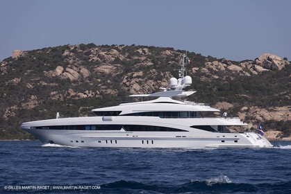 18 08 2011 - La Maddalena (ITA, Sardinia) - Motor yacht Inception