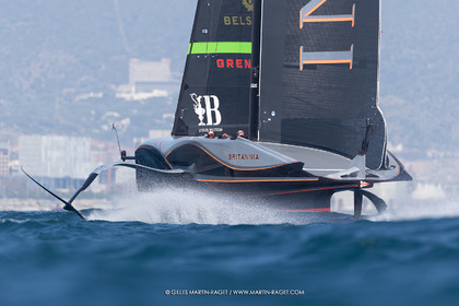 26 09 2024, Barcelona (ESP), 37th America's Cup, Louis Vuitton Cup Final, Race Day 1