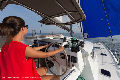 12 09 2016, Cannes (FRA,06), Chantier Fountaine-Pajot, Helia 44