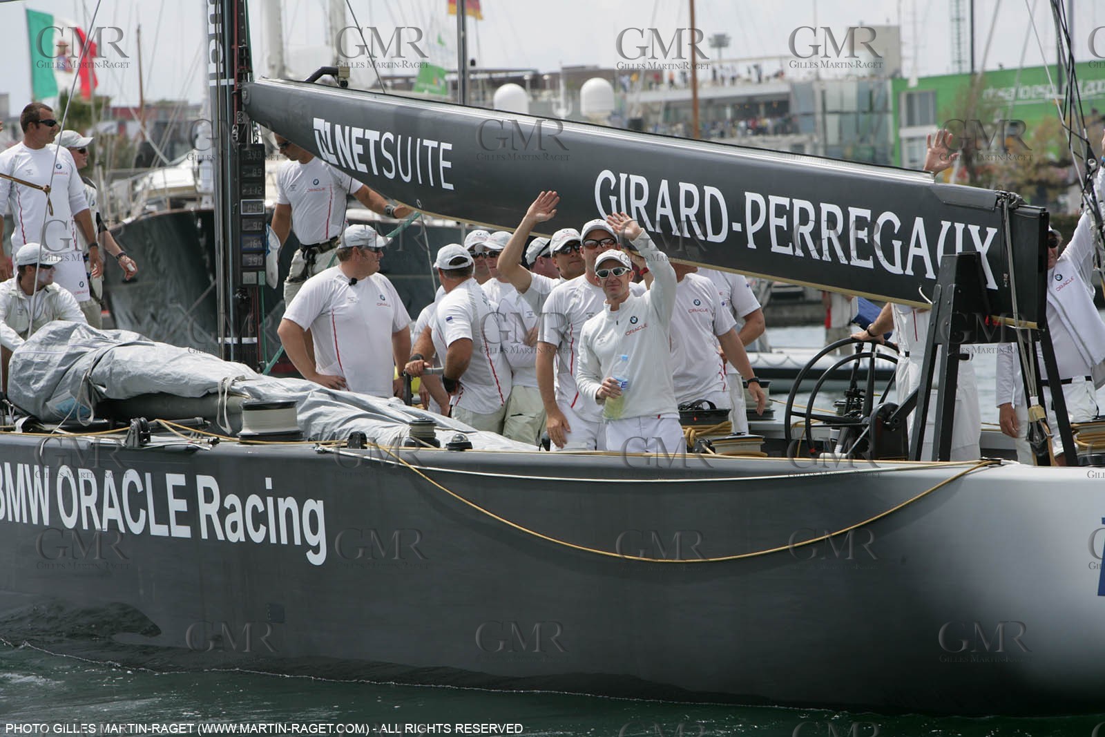 20 05 2007-Valencia (Spain)- 32nd America's Cup - Louis Vuitton Cup - Semi-final - Day 7 - BMW ORACLE racing