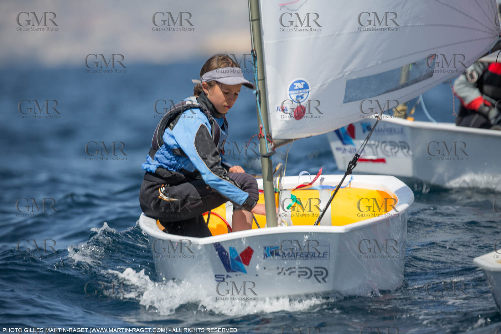 14 04 2016, Marseille (FRA,13), SNIM Dériveurs, Coupe Internationale de Printemps Optimist, Day 4
