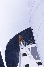 Multicoque sous voile