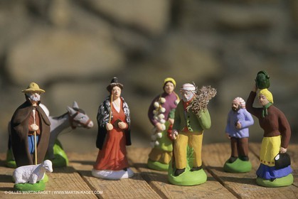 Les Baux de Provence, Atelier de fabrication de santons