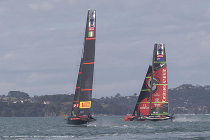 08 12 2020 - Auckland (NZL) - 36th America's Cup - Practice Sessions - Day 1