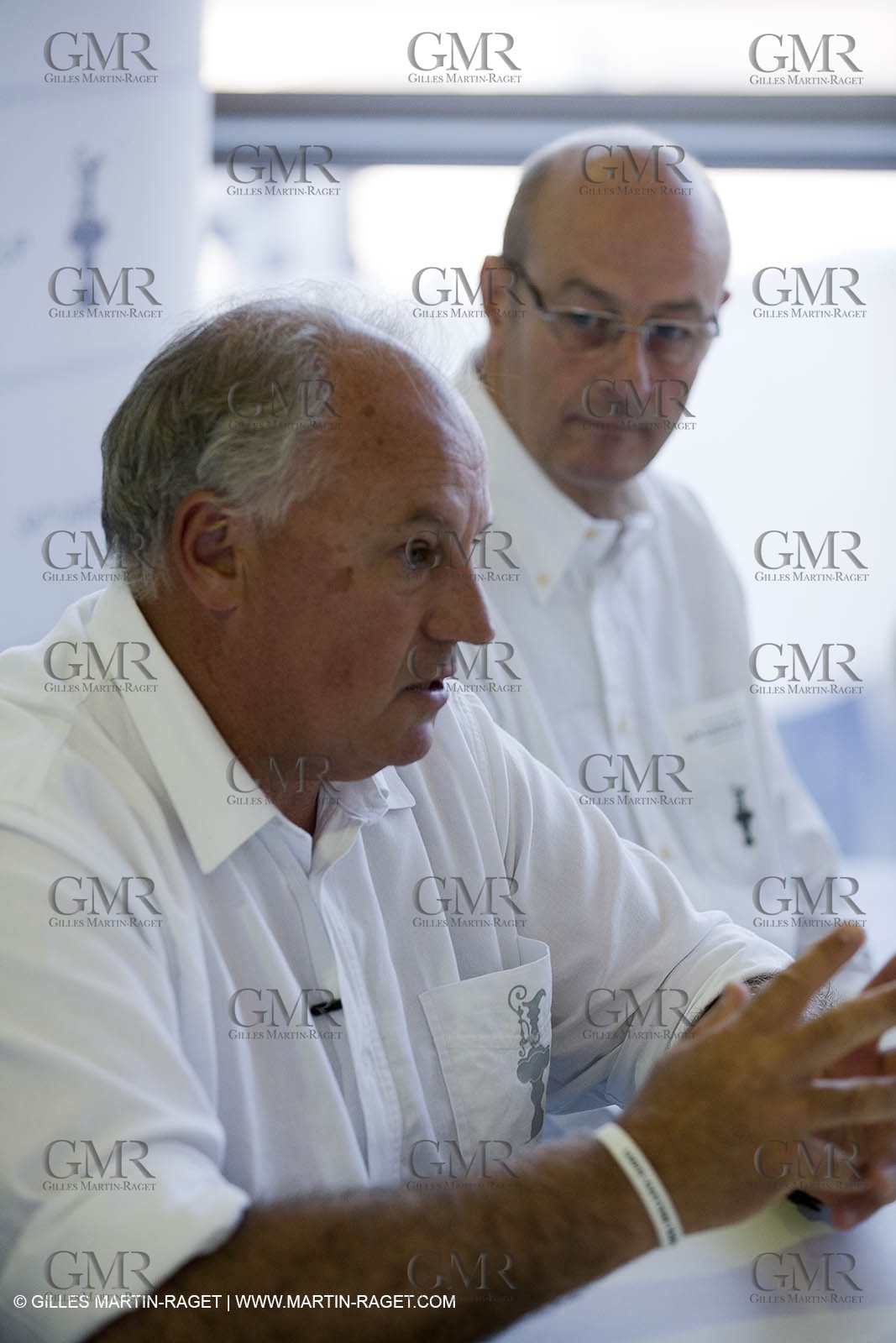 25 11 2010 - Dubai (UAE) - 34th America's Cup - Media Round Table with Ian Murray and Richard Worth