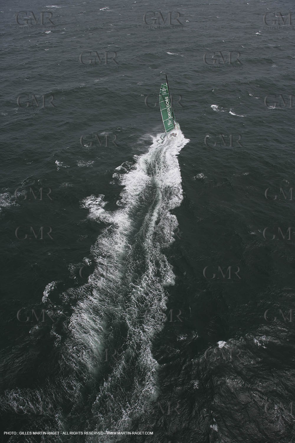 21 06 2007 - Bell Ile en mer (South Britanny, France) - IMOCA Monohulls - Delta Dore (Jeremie Beyou) sea trials