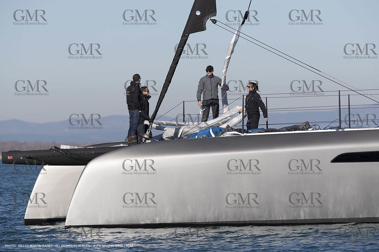 05 02 2019, La Grande Motte (FRA,34), Gunboat 68 sail testing  2