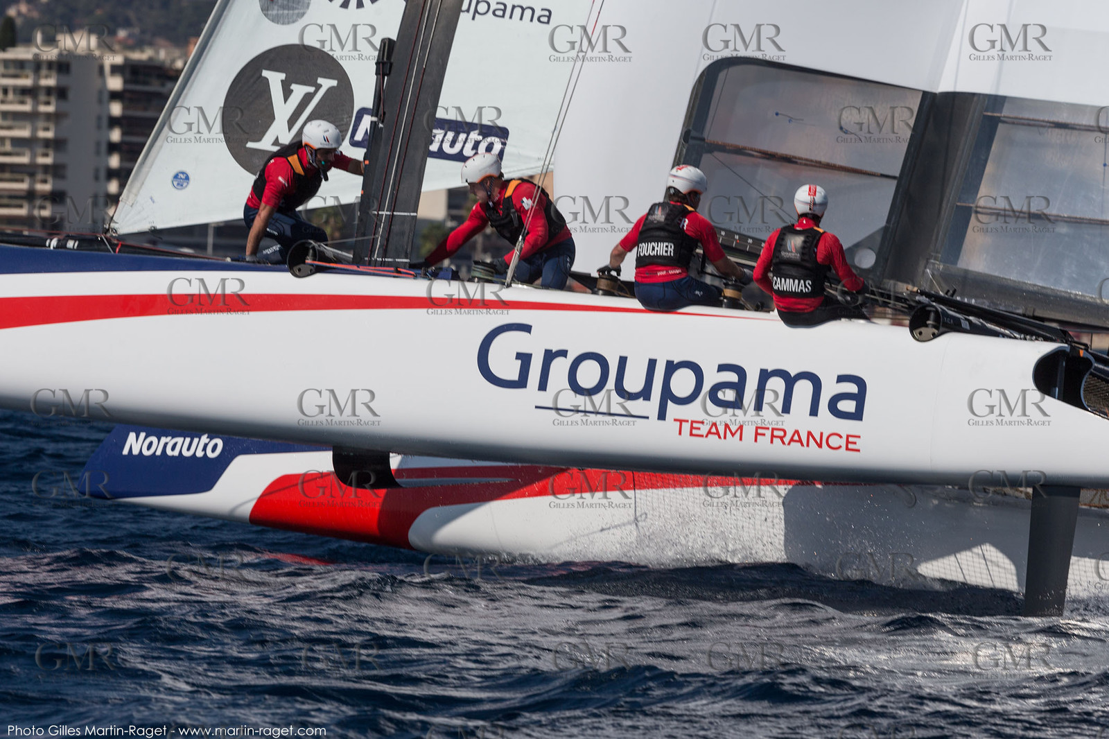 08 09 2016, Toulon (FRA, 83), Louis Vuitton America's Cup Series Toulon, open training