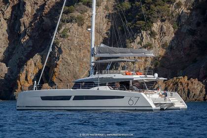 30 08 2018, Porto Vecchio (FRA, South Corsica) Chantier Fountaine-Pajot, Alegria 67