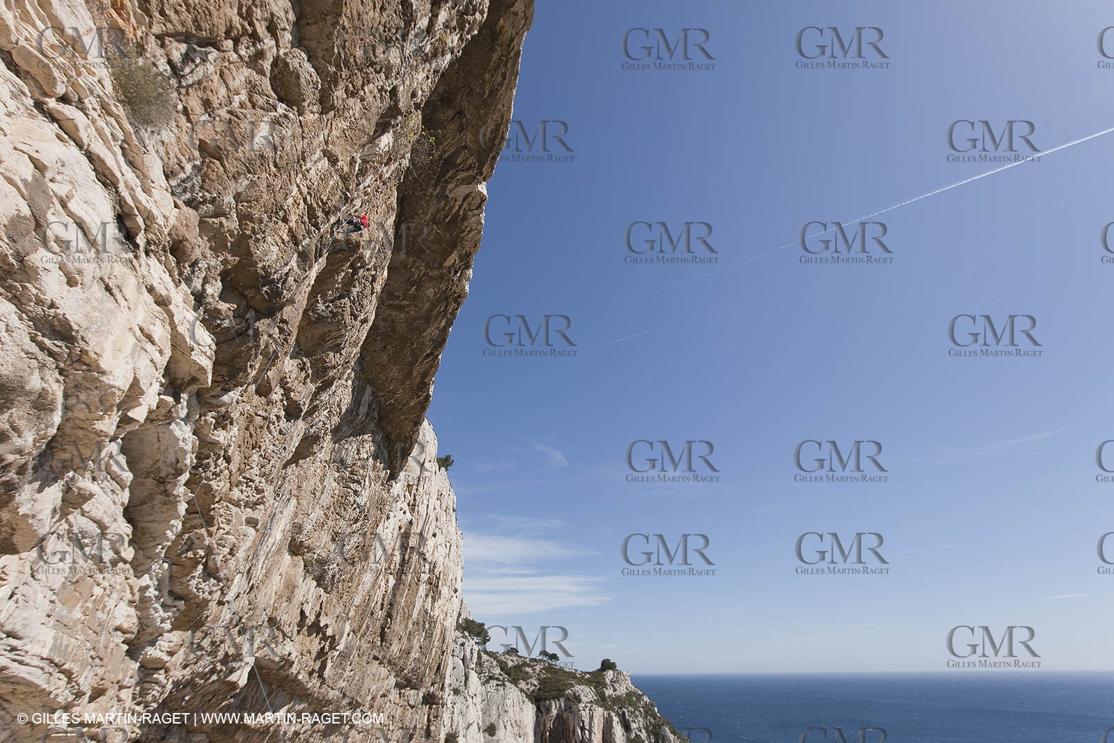 26 03 2009 - Marseille (FRA, 13) - Les Calanques - Sugiton - Les toits cliff