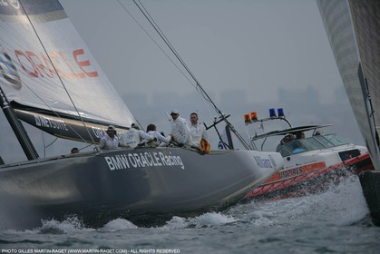 26 04 2007-Valencia (Spain)- 32nd America's Cup - Louis Vuitton Cup - RR1 - Day 11 - BMW ORACLE Racing