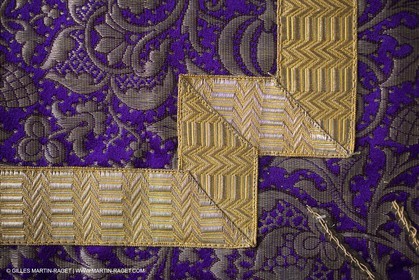 04 02 2013 - Marseille(FRA,13), Notre Dame de la Garde, Vêtements liturgiques