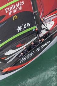 11 12 2020 - Auckland (NZL) - 36th America's Cup - Practice Sessions - Day 3 - Emirates Team New Zealand