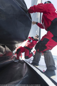 24 mars 2016   Marseille (FRA,13), SFS II (skipper Lionel Péan), dernière sortie d'entraînement avant la SNIM
