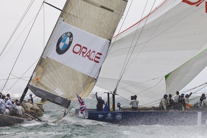06 08 2010 - Cowes (UK, IOW) - The 1851 Cup -  BMW ORACLE Racing - Day 4
