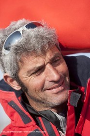 13 03 2010 - La Grande Motte   Port Camargue (FRA) - Groupe Bel - Entraînement Kito de Pavant   Sébastien Audigane en vue de la Transat AG2R 2010