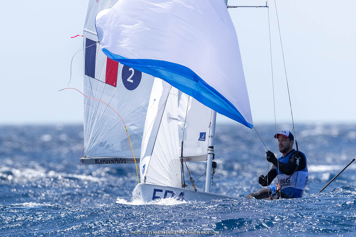13 07 2023, Marseille (FRA) Paris 2024 Olympic Games Sailing Test Event, Day 5