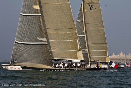 14 11 2010 - Dubai (UAE) - Dubai Louis Vuitton Trophy -  BMW ORACLE Racing - Training - Race Day 1