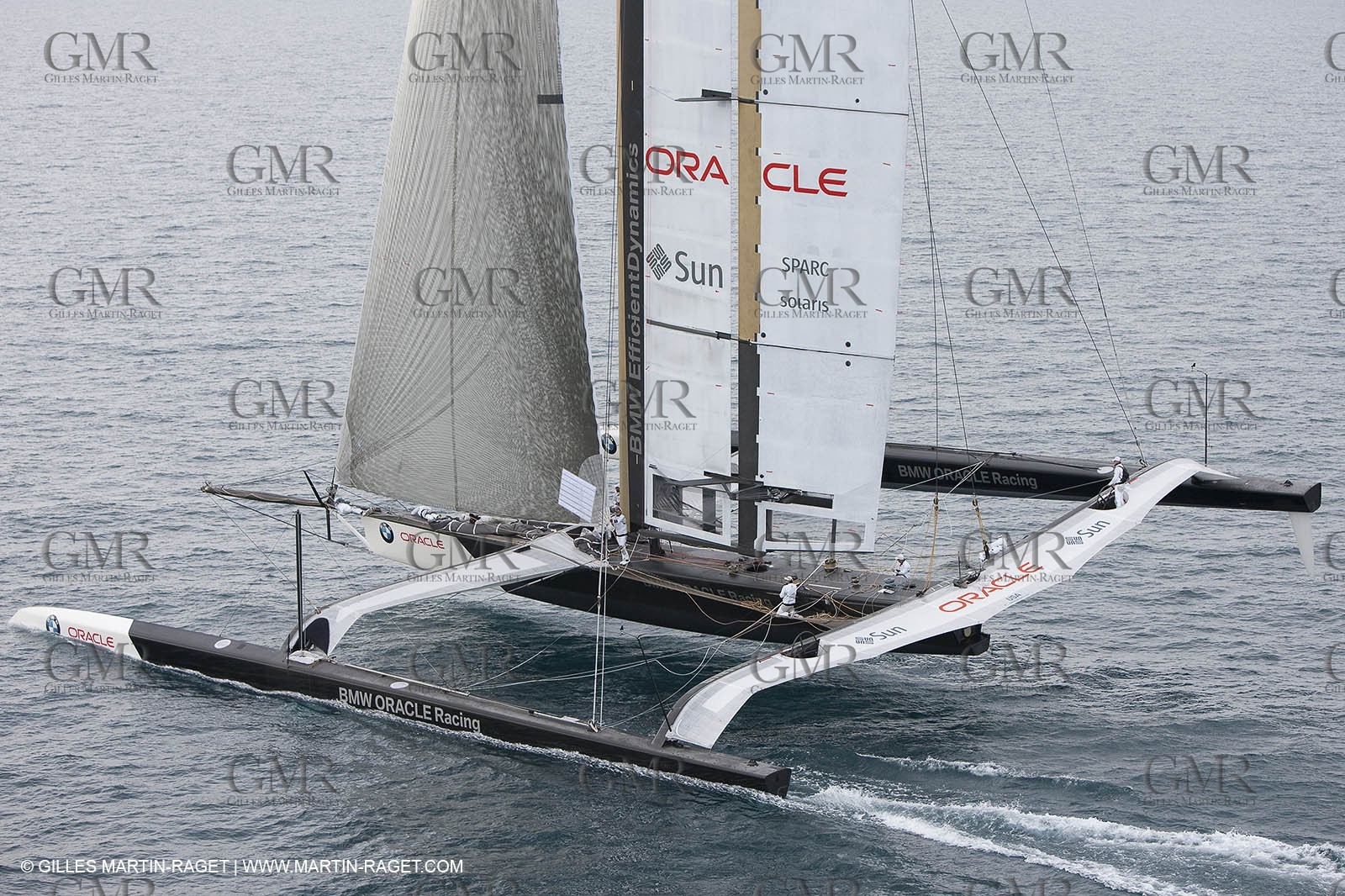 06 02 2010 - Valencia (ESP) - 33rd America's Cup - BMW ORACLE Racing - Last preparation day