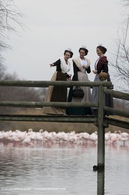 24 02 2007 - Saintes Maries of the Sea (FRA, 13) - Queen of Arles and her assistants in Camargue