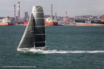 03 10 2008 - Fos   mer (FRA, 13) - L'Hydroptère - Speed record attempt