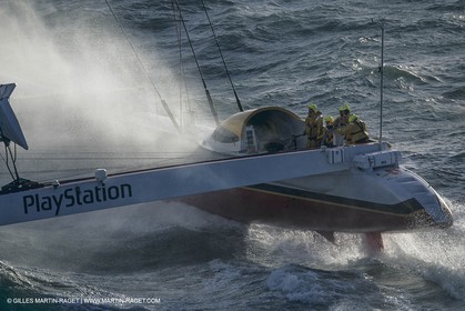 Sailing, OffshoreRacing,maxi Multihulls,  The Race