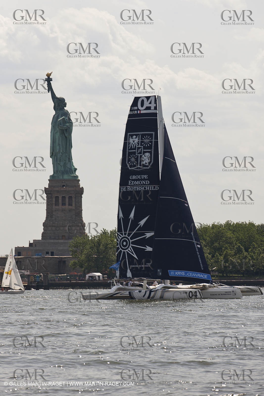 03 07 2012 - New York (USA, NY) - Krys Ocean Race prologuie - arrival in New York