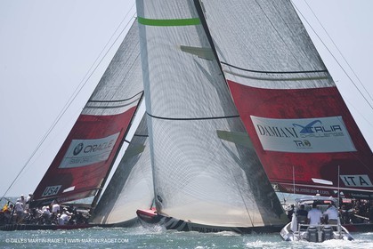 07 02 2009 - Auckland (NZL) - Louis Vuitton Pacific Series - Racing Day 7 - Round Robin 2