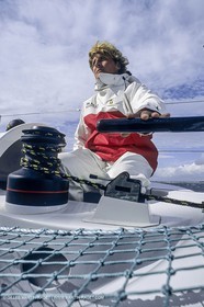 Sailing, Offshore Racing, Route du Rhum 1990, RMO, Laurent Bourgnon