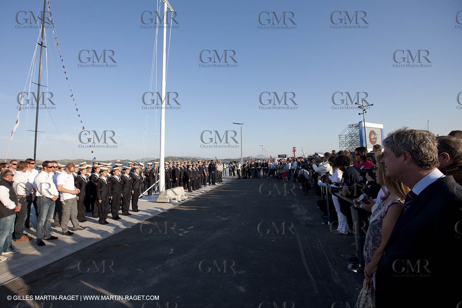 19 05 2010 - La Maddalena (ITA, Sardinia) Louis Vuitton Trophy - BMW ORACLE Racing - Training
