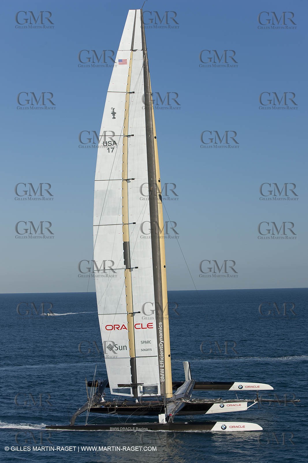 31 01 2010 - Valencia (ESP) - 33rd America's Cup - BMW ORACLE Racing -