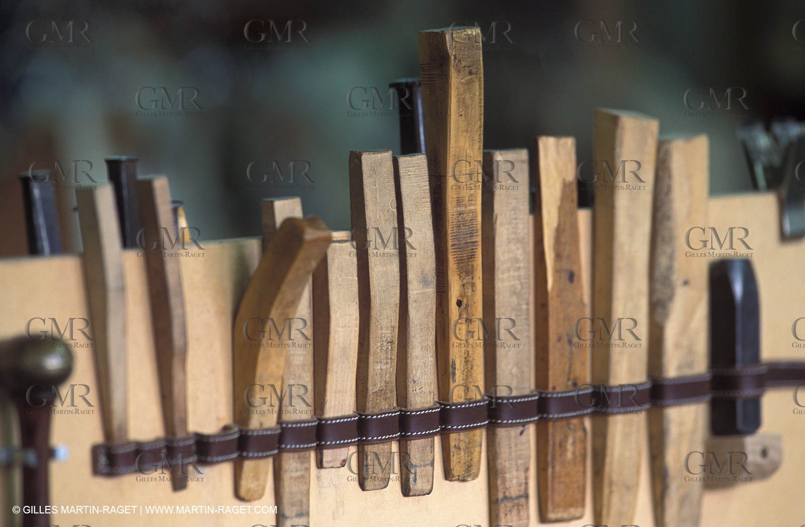 Camargue saddle making