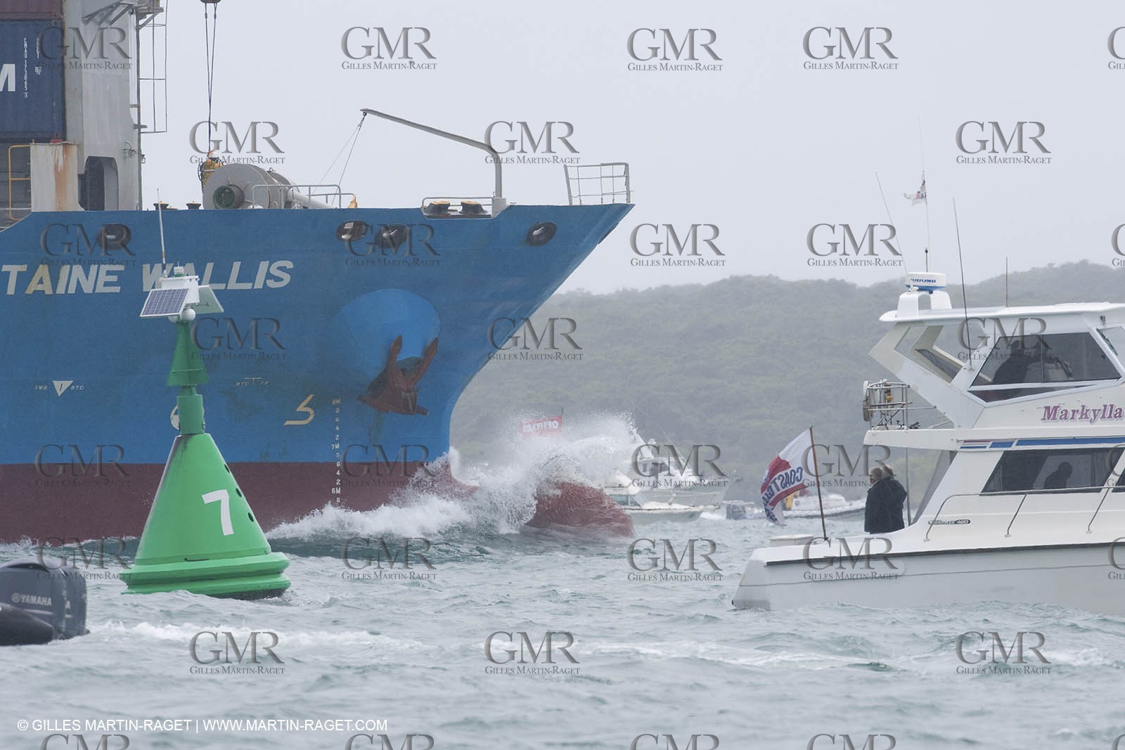 14 02 2009 - Auckland (NZL) -  Louis Vuitton Pacific Series -  Racing Day 14 - Challenger final
