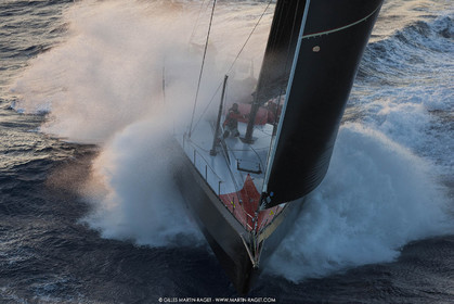 09 10 2017, Calvi (FRA,20), VOR 70 Babsy, Tentative de record autour de la Corse à la voile, skipper Franck Cammas