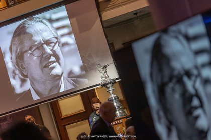 19 03 2021, Auckland (ZL), 36th America's Cup, America's Cup Hall of Fame, Peter J. Mongtgomery and Ed Baird induction at the Royal New Zealand Yacht Squadron